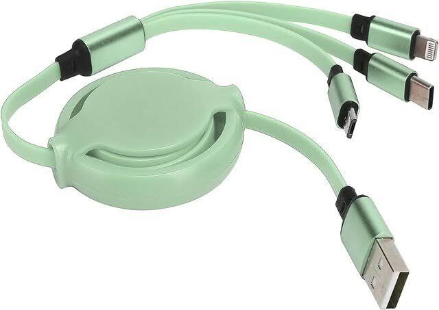 3 in 1 RETRACTABLE CHARGING CABLE