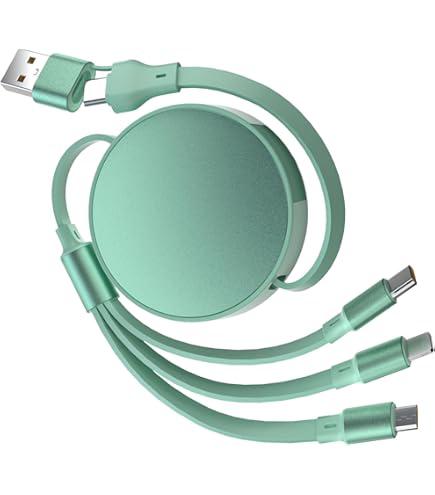 3 in 1 RETRACTABLE CHARGING CABLE
